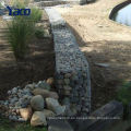 Caja soldada con autógena galvanizada de Gabion de los 60 * 80m m